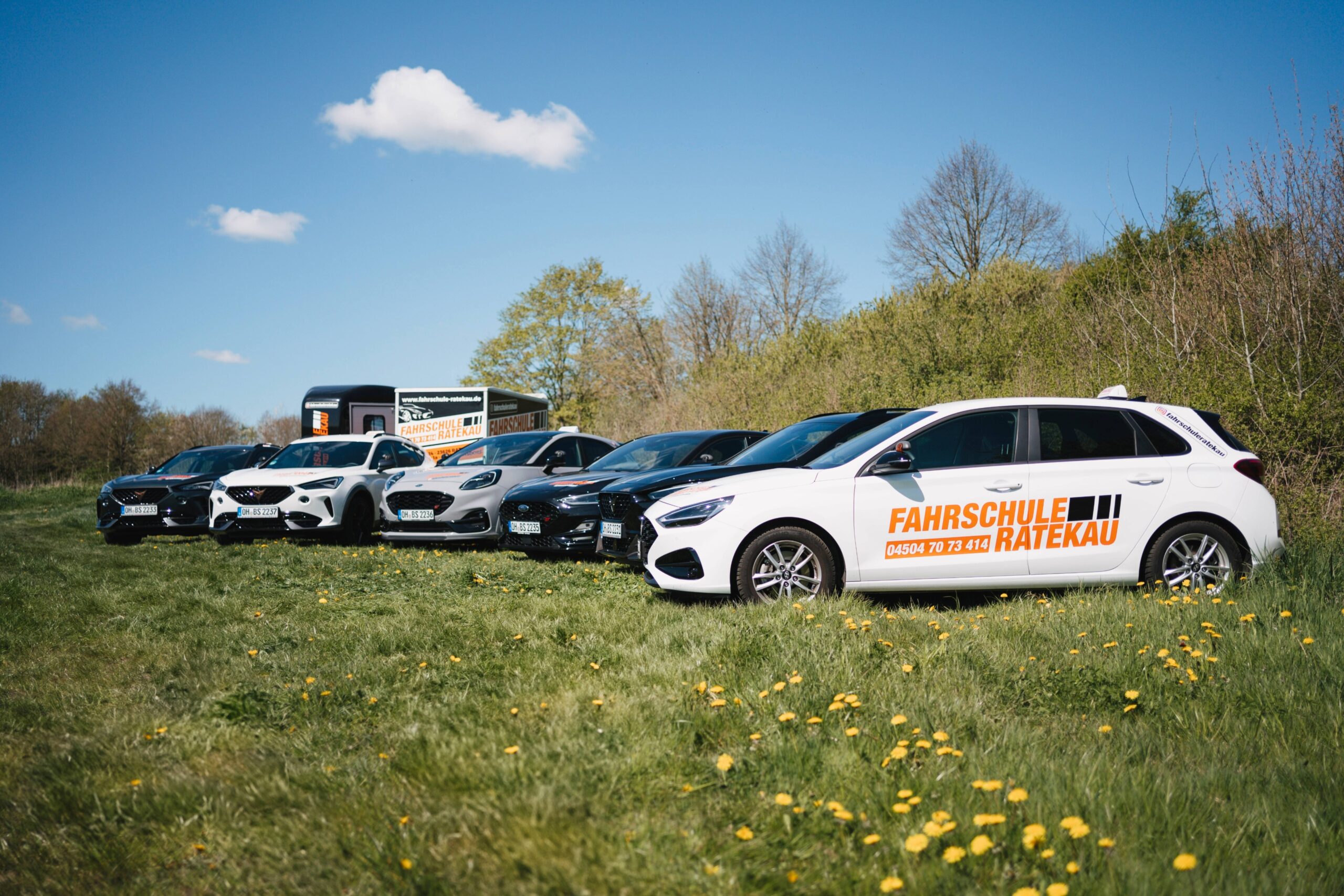 Fahrschulfahrzeuge der Fahrschule Ratekau